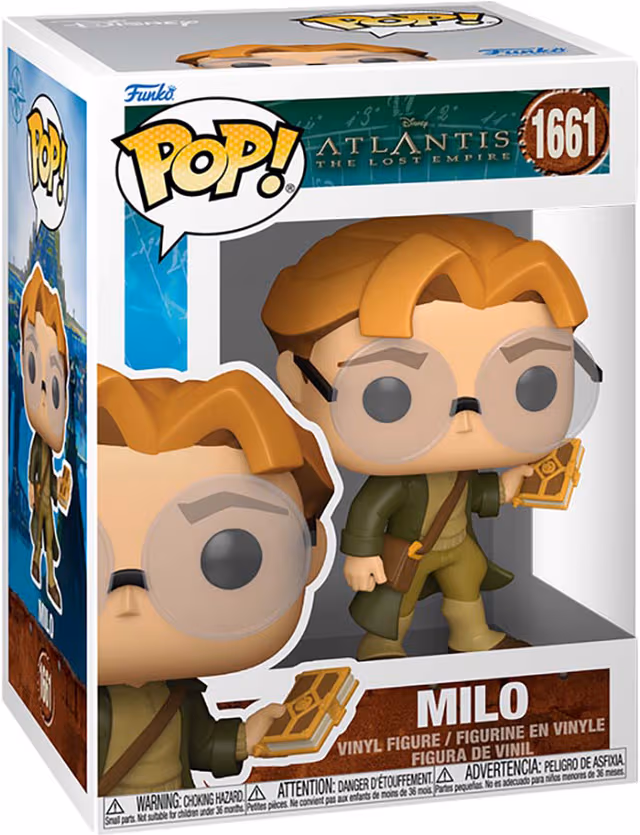 Funko! - Funko POP Vinyl Atlantis TLE – Milo