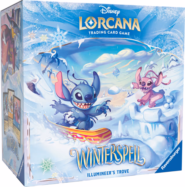 Disney Lorcana Winterspell Illumineer's Trove samlarkortset