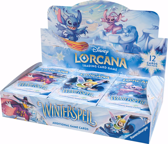 Disney Lorcana 24 TCG booster display (Winterspell)