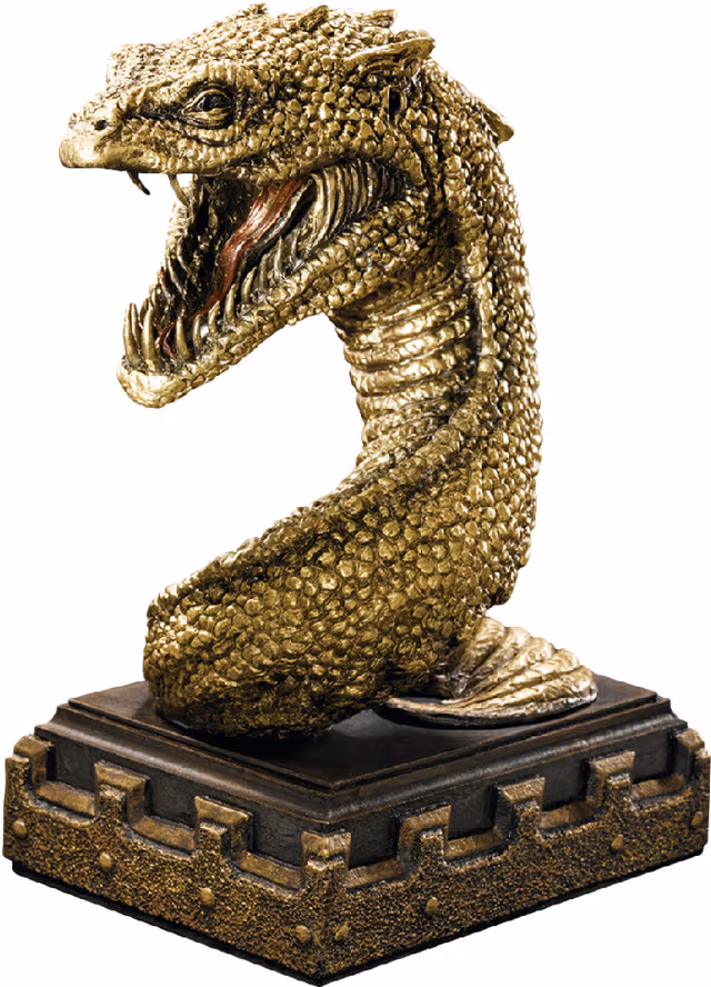 Noble Collection Harry Potter bokstöd (Basilisk)