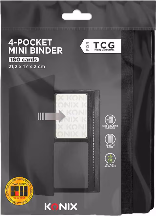 Konix TCG mini ärm (4 fickor)