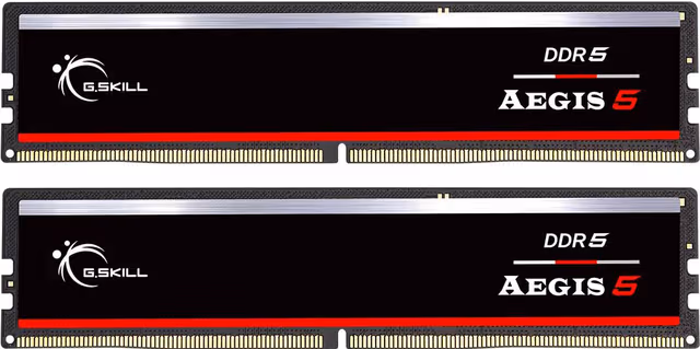 G.Skill AEGIS DDR5-5200 - 32GB - CL40 - Dual Channel (2 pcs) - AMD EXPO & Intel XMP - Svart