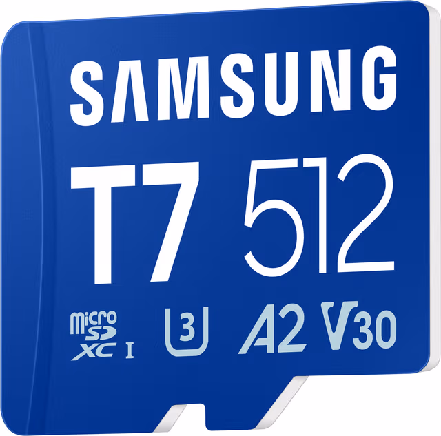 Samsung T7 microSD - 130MB/s - 512GB