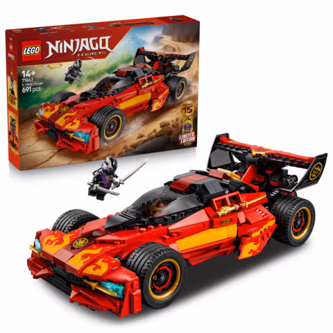 LEGO NINJAGO 15-årsjubileum – X-1 Ninjamobil 71867