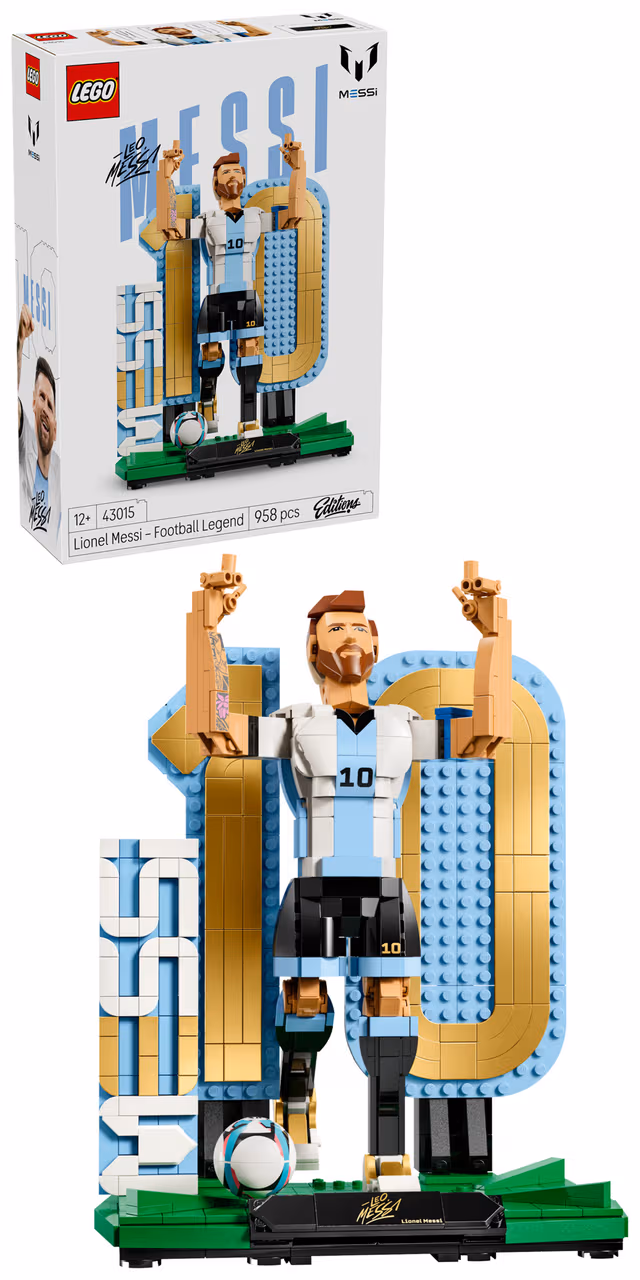 LEGO Editions Sports Lionel Messi Fotbollslegend 43015