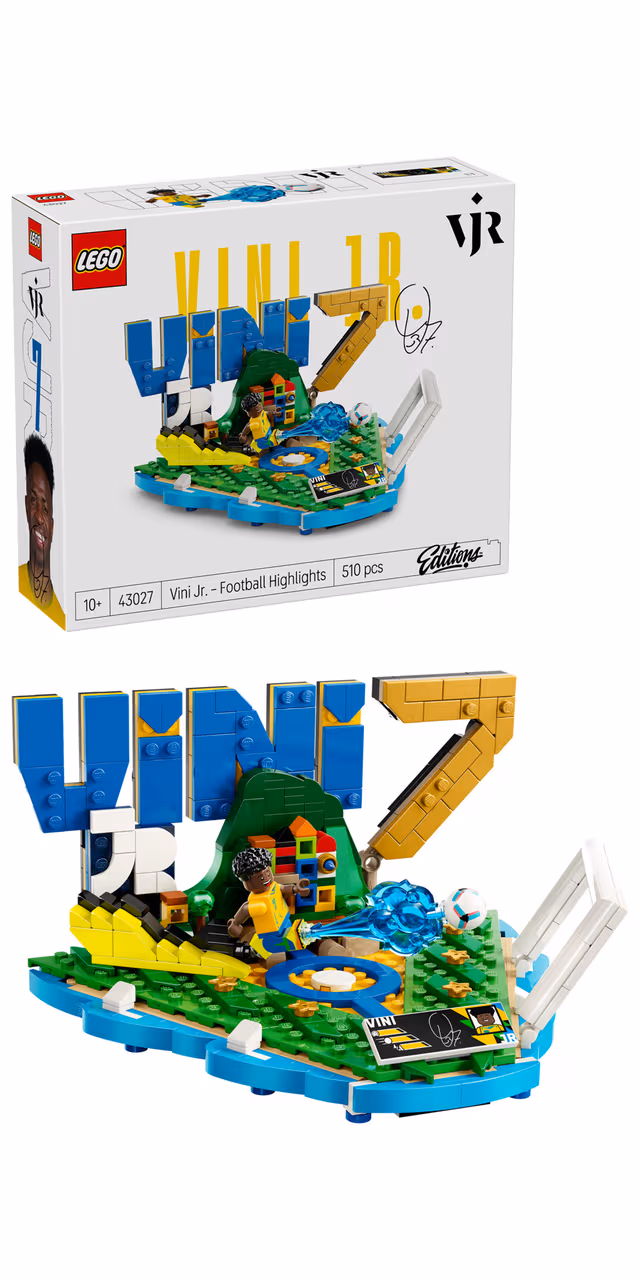 LEGO Editions Vini Jr. fotbollshöjdpunkter 43027