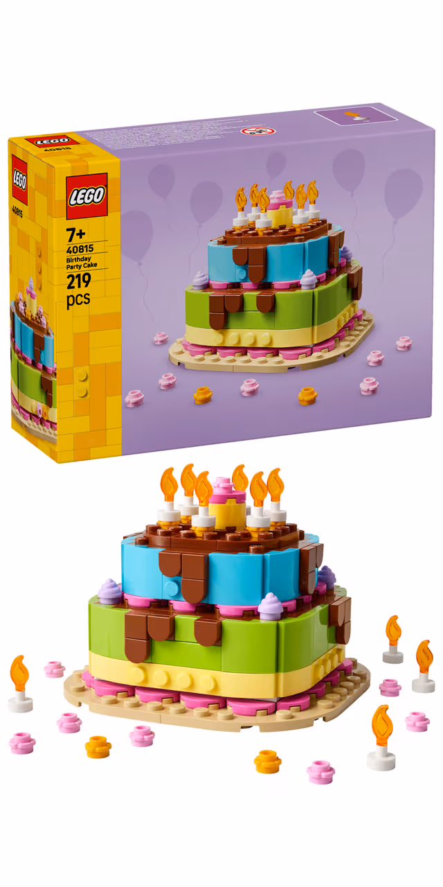 LEGO Födelsedagstårta 40815
