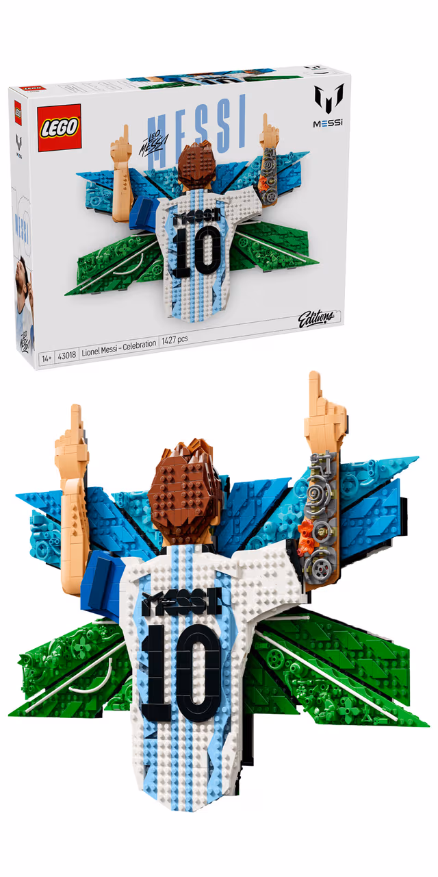 LEGO Editions Football Lionel Messi – firande 43018