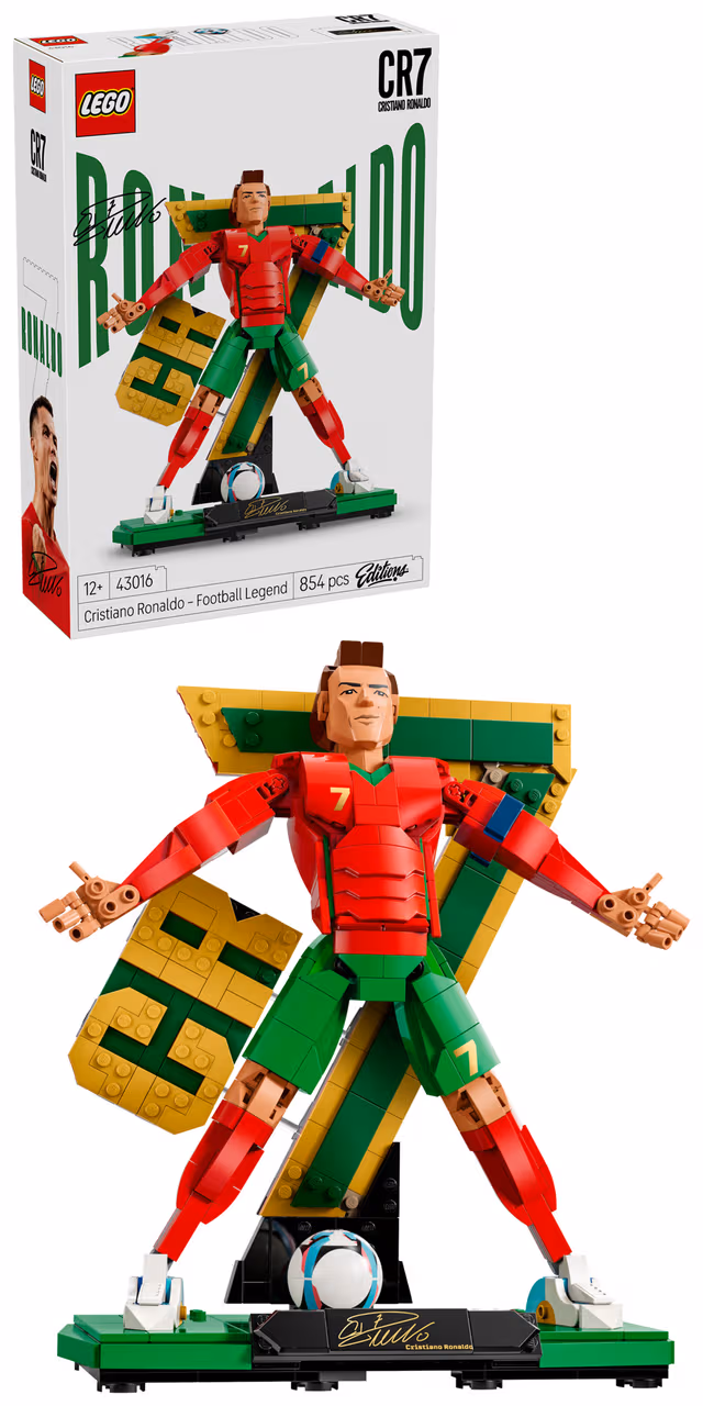LEGO Editions Sports Cristiano Ronaldo Fotbollslegend 43016