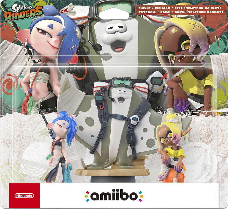 amiibo Splatoon Raiders 3-pack