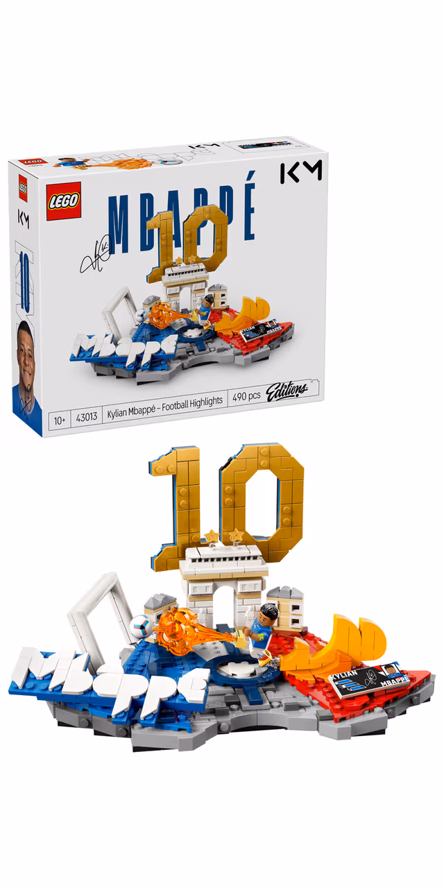 LEGO Editions Football Kylian Mbappé 43013