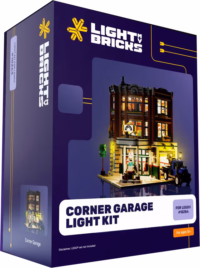 Light My BricksCorner Garage ljuskit