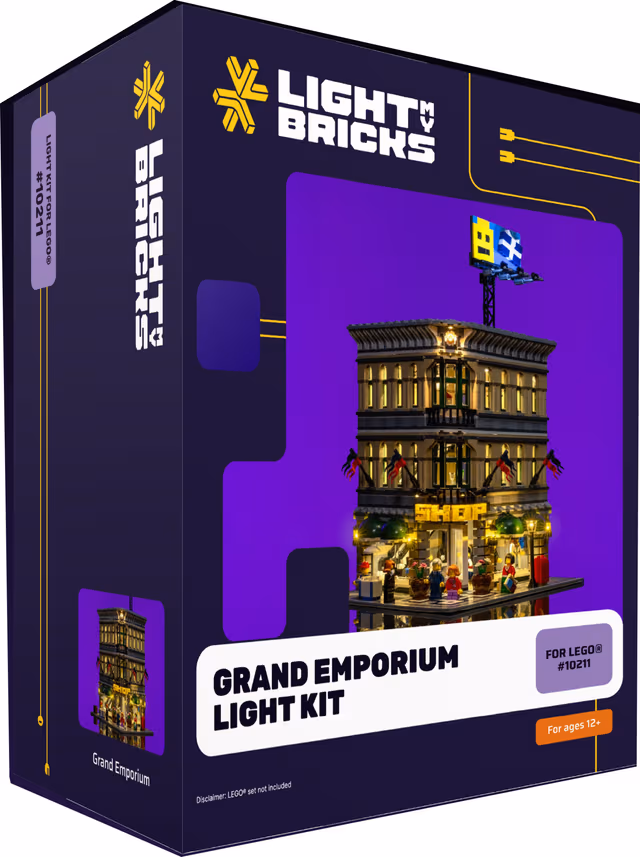 Light My Bricks Grand Emporium ljuskit 10211