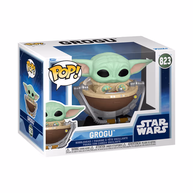 Funko! - POP Vinyl SW M&G Grogu in Pram