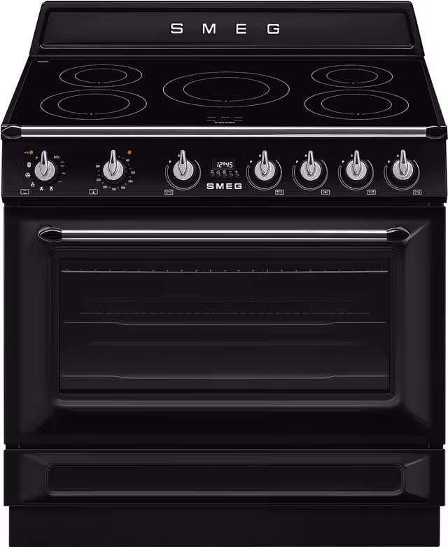 Smeg Serie Victoria Induktionsspis TR90IPBL (90cm)