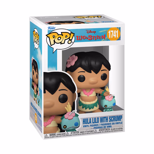 Funko! - Funko POP Vinyl L&S S4 Hula Lilo w/Scrump - Figur