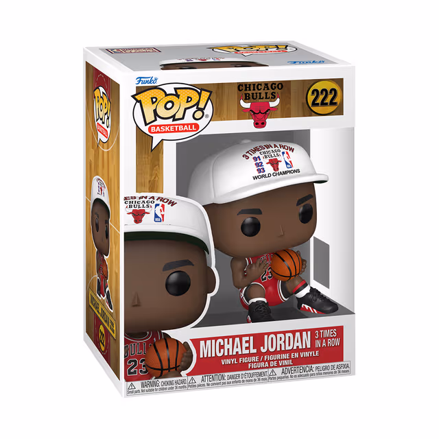 Funko! - Funko POP Vinyl Bulls Michael Jordan 3x in a Row