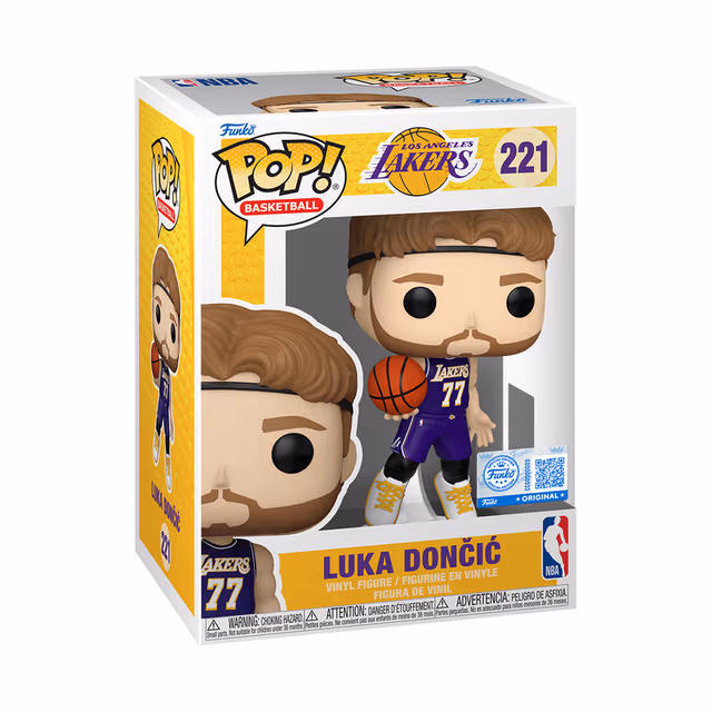 Funko! - POP Vinyl Exclusive Lakers Luka Doncic PRPL - Figur