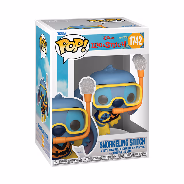 Funko! - Funko POP Vinyl L&S S4 Snorkeling Stitch - Figur