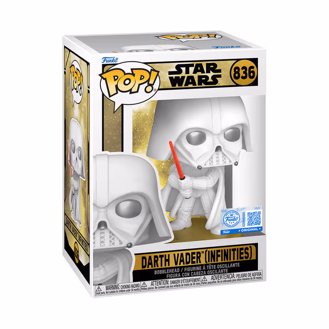Funko! - Funko POP Vinyl SW Legends Darth Vader White