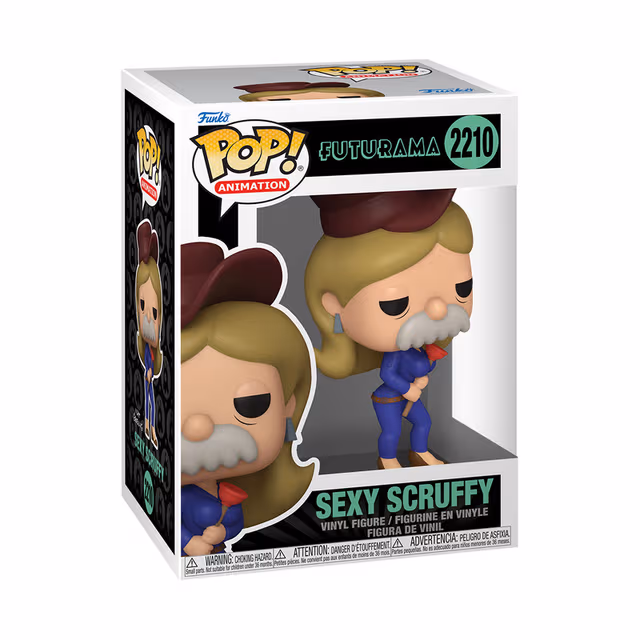 Funko! - Funko POP Vinyl Futurama S5 Sexy Scruffy