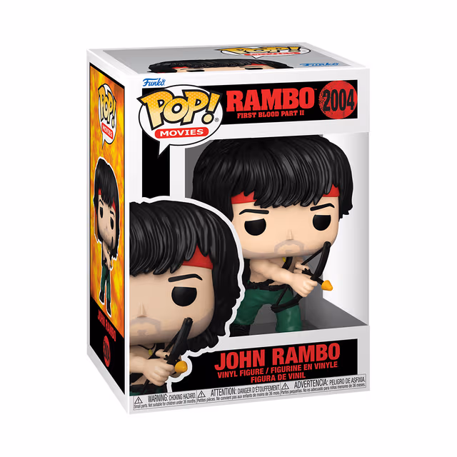 Funko! - Funko POP Vinyl Rambo S2 John Rambo w/Bow