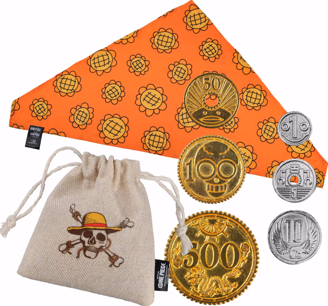 Cinereplicas One Piece bandana och berry-myntset (Nami)