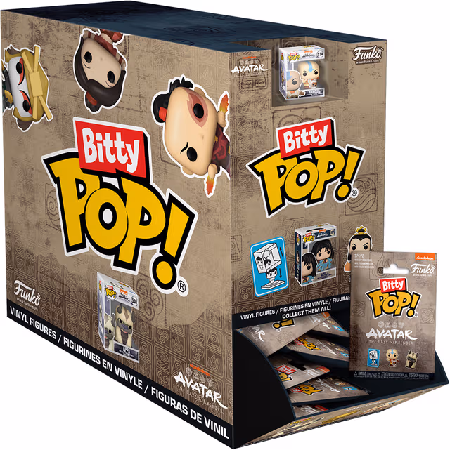 Funko Bitty POP Avatar The Last Airbender mysterium actionfigur