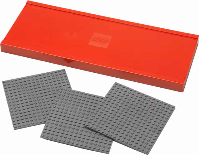 LEGO hylla (röd)