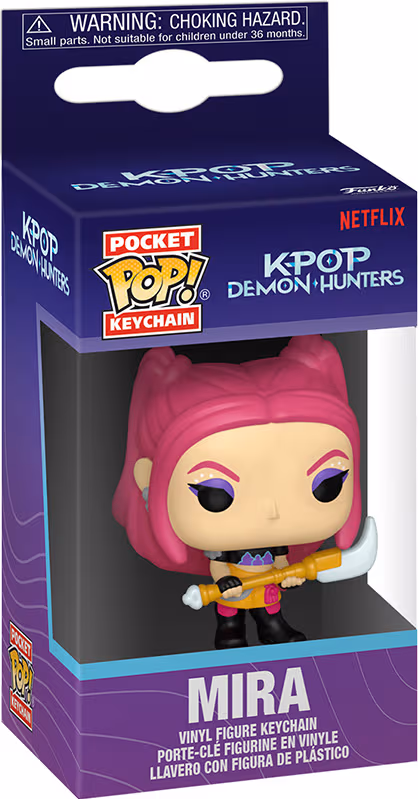 Funko KPop Demon Hunters nyckelring (Mira)