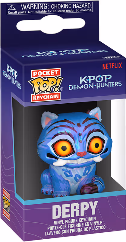 Funko KPop Demon Hunters nyckelring (Derpy)