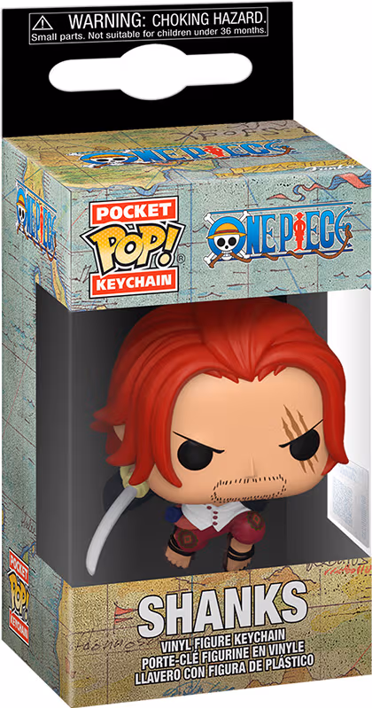 Funko One Piece nyckelring (Shanks)