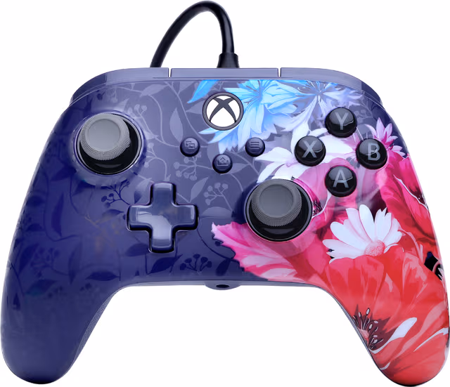 PowerA Advantage Plus Xbox One/X/S handkontroll (blossom)