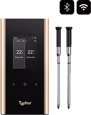 Typhur Sync Gold Dual matlagstermometer WT05 (svart/guld)