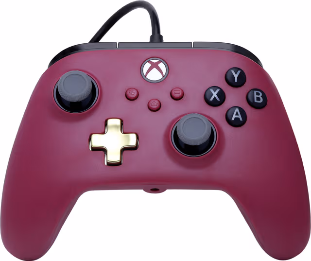 PowerA Advantage Plus Xbox One/X/S handkontroll (ruby)