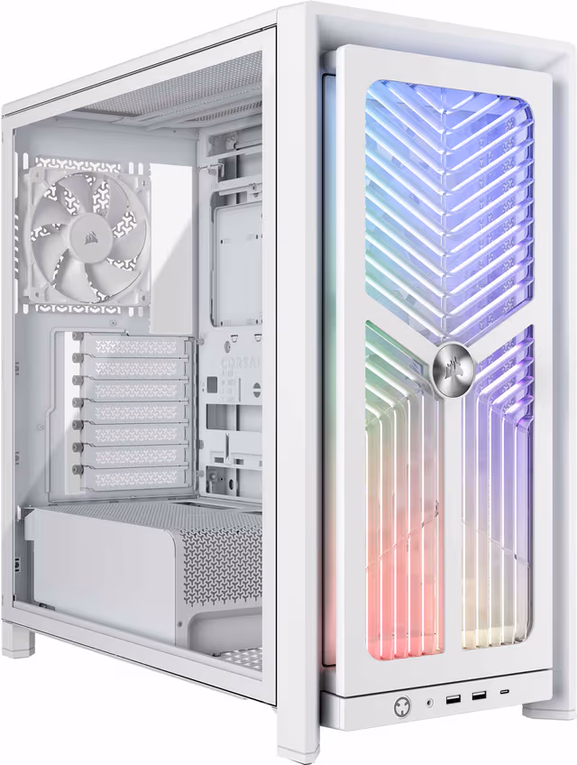 Corsair Frame 4000X RS White - Chassi - Miditower - Vit