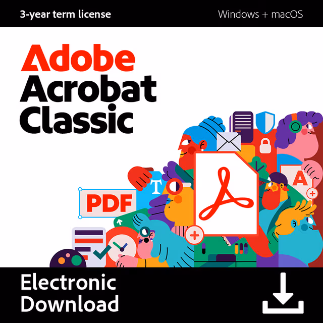 Acrobat Classic - PC Windows,Mac OSX