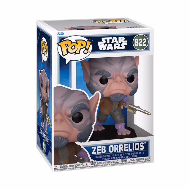 Funko! - Funko POP Vinyl SW M&G Zeb Orrelios