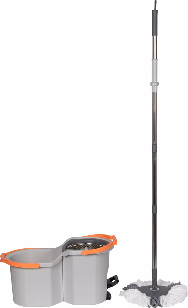 Clean nordisk triangelmop med hink