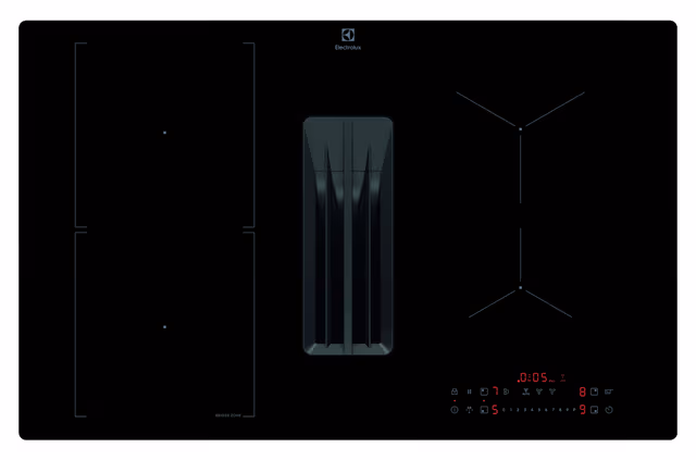 Electrolux Serie 600 Induktionshäll med fläkt HHHB8T0C (80cm)