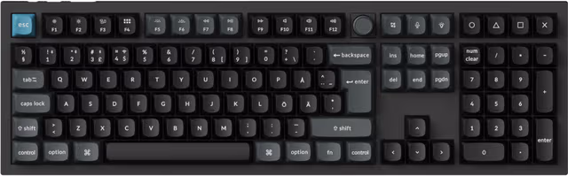 Keychron Q1 Ultra 100% 8K Brown Trådlöst Gamingtangentbord