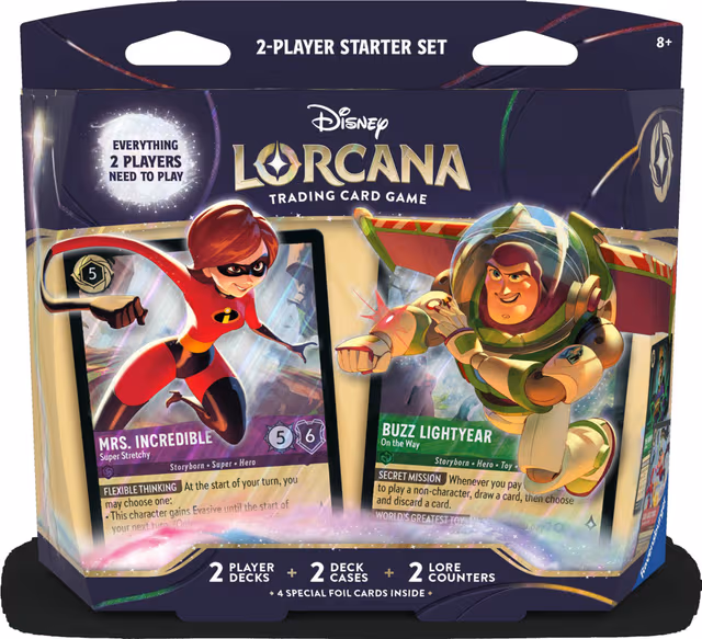 Disney Lorcana Wilds Unknown 2 Player Set 12 startpaket