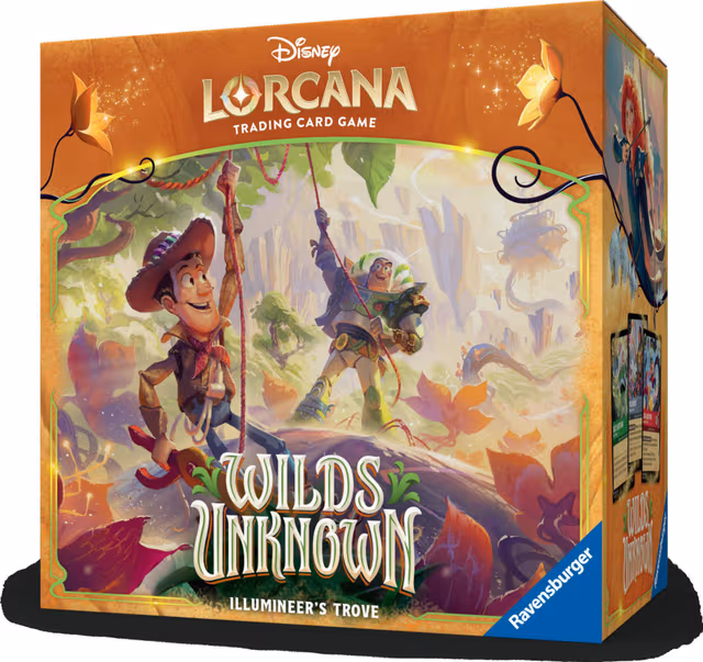 Disney Lorcana Wilds Unknown Illumineer's Trove Set 12 samlarkort