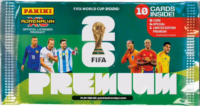 Panini World Cup 2026 Premium Booster