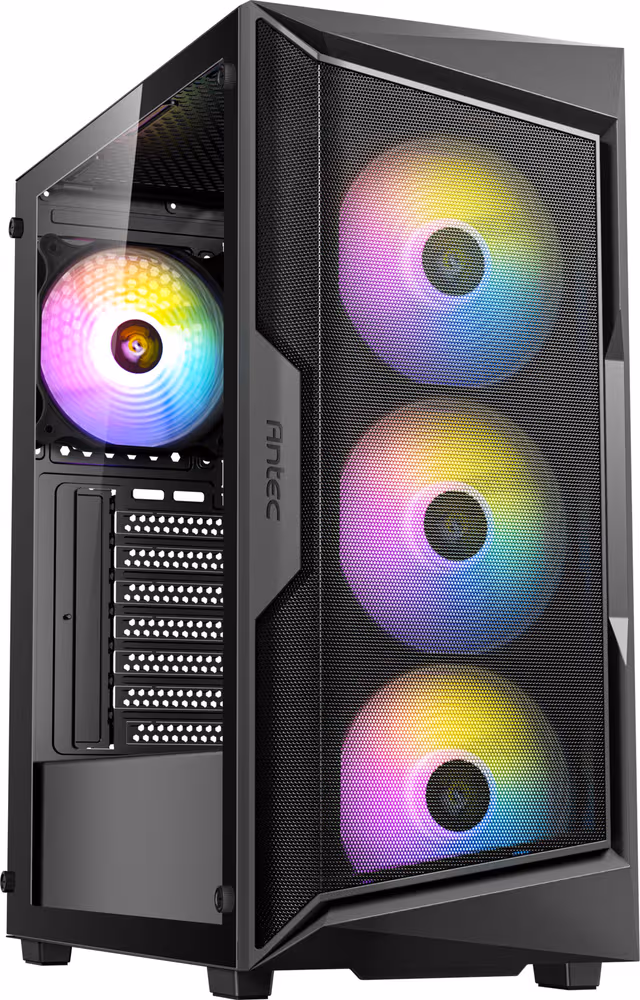 Antec AX Series AX61 - Chassi - Tower - Svart