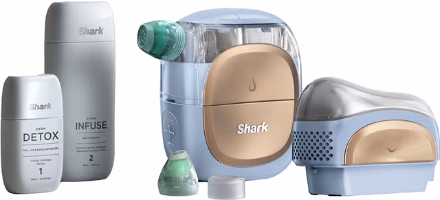 Shark FacialPro Glow ansiktsbehandling FH320EU (blå)