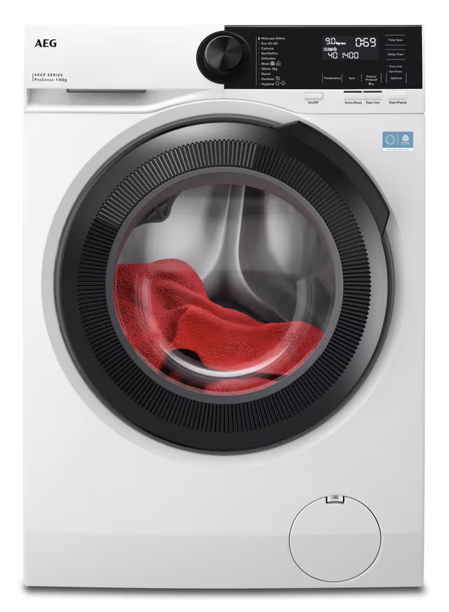 AEG 6000 tvättmaskin LR6E4E14E (10kg)