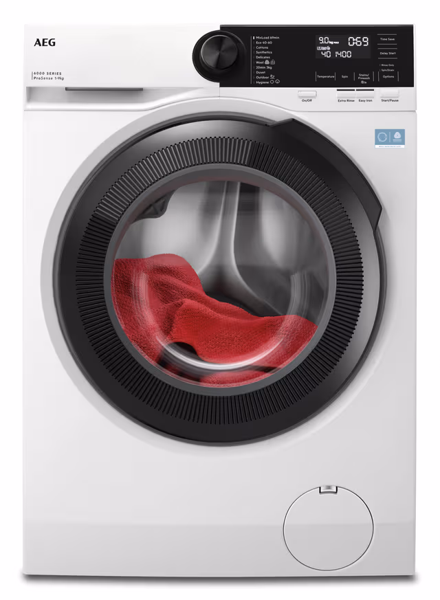 AEG 6000 tvättmaskin LR6E4E94E (9kg)