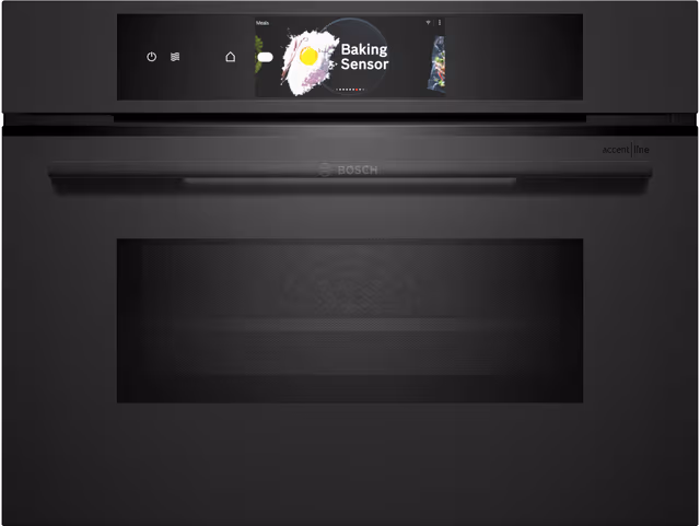 Bosch Series 8 kompakt ugn CMG978NM1 (svart)