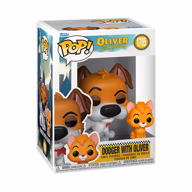 Funko! - Funko POP Vinyl O&C Dodger w/Oliver w/CH